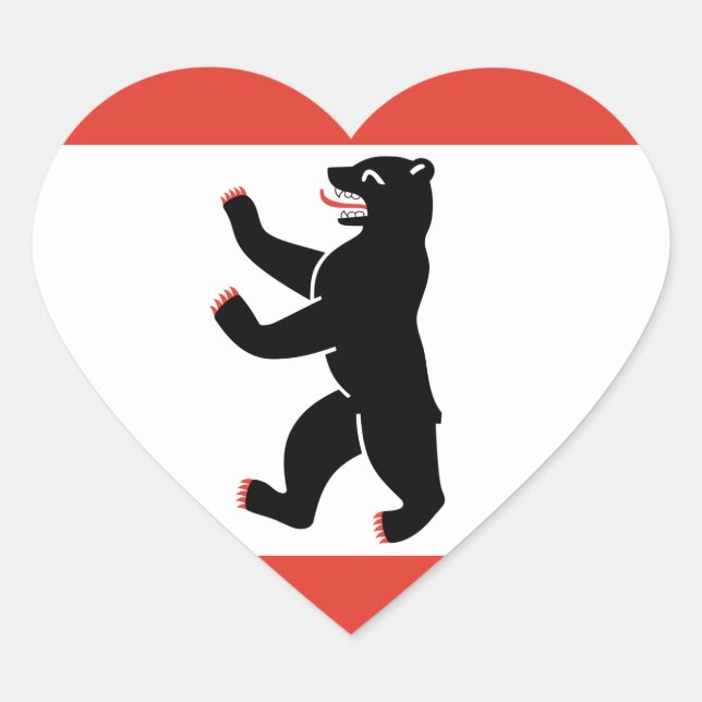 Adesivo Coração Berlim (Frente)