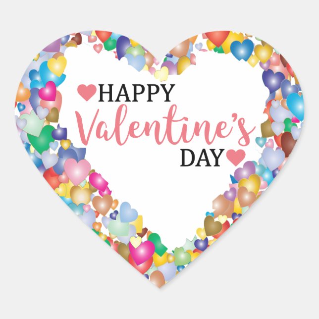 Adesivo Coração Berry Cute Heart Sticker (Frente)