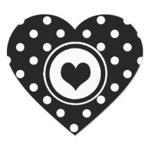 Bolinhas com coração negro