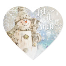 Bonita de Natal com Flocos de Neve