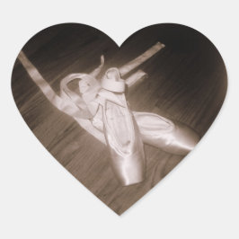 Adesivo Coração 'Calçados de pés com autocolantes