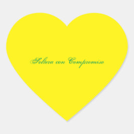 Adesivo Coração Calcomanía