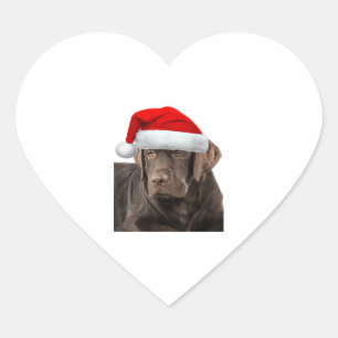 Adesivo Coração Camisa de chocolate Labrador Cachorro de varejo