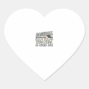 Adesivo Coração Camisa de desenho de gravura vintage do Papai de b