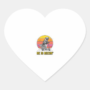 Adesivo Coração Camisa engraçada da scooter da morte pôr do sol vi