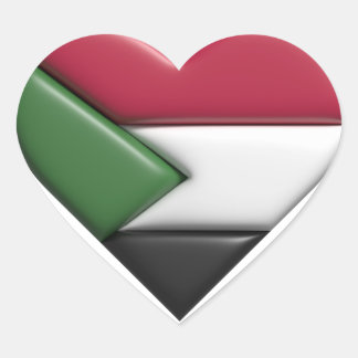 Adesivo Coração Camisola Palestina, Palestina LIVRE, Civil Humana