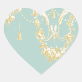 Adesivo Coração Caramelo de Envelope Georgiana (Marie Antoinette B