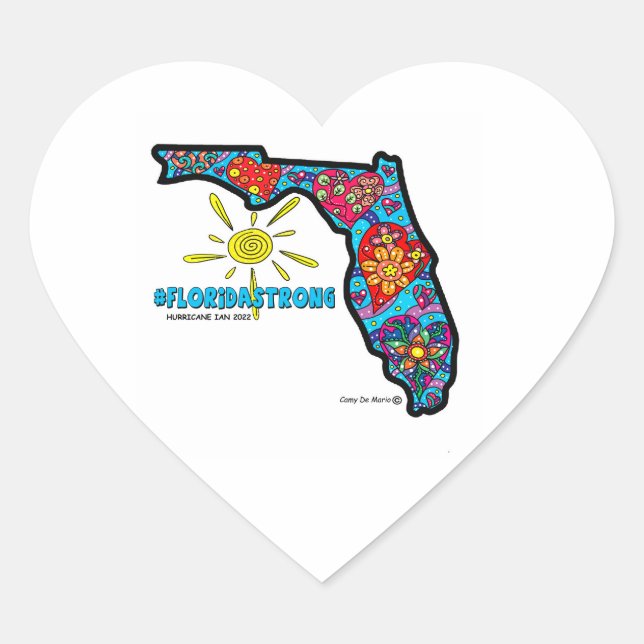 Adesivo Coração Cartucho (Frente)