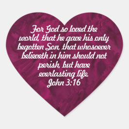 Adesivo Coração Cartucho