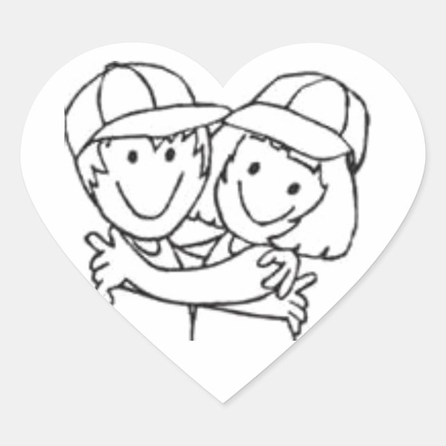 Adesivo Coração Cartucho | Camp Carefree (Frente)