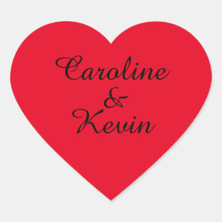 Adesivo Coração Casais com palhetas em forma de coração