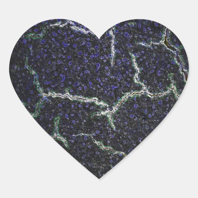 Adesivo Coração casquilho (Frente)