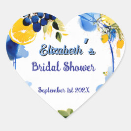 Adesivo Coração Chá de panela da Dolce Vita