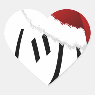 Adesivo Coração christmas shrug emoji