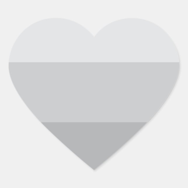 Adesivo Coração Cinzas de prata riscadas (Frente)