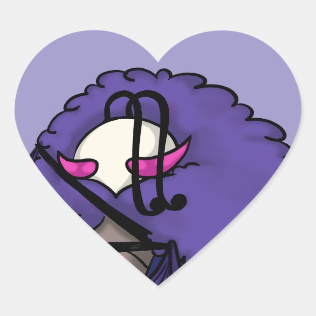 Adesivo Coração Citadel Drama King 2 (Frente)