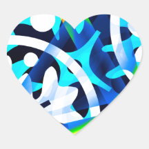 Cluster de formas Abstrato coloridas