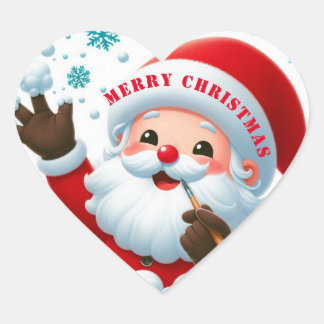 Adesivo Coração Colly Papais noeis Coletes Clássicos