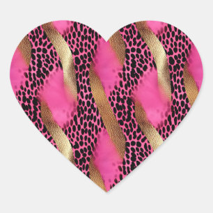 Adesivo Coração Conjunto de Folhas Planas de Papel de Encapsulamen