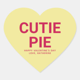 Adesivo Coração Conversa de Dia de os namorados bonitinha e divert