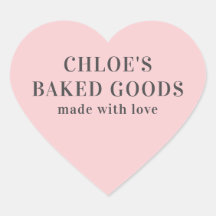 Coração Cor-de-Rosa Personalizada Feita Com Pau De