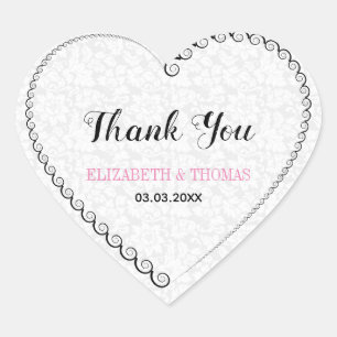 Adesivo Coração Coração Espiral