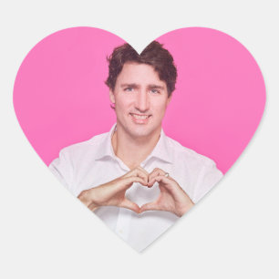 Adesivo Coração Coração Trudeau Stricker