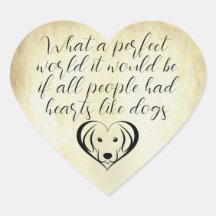 Corações Bonitos Como Cães Um Mundo Perfeito