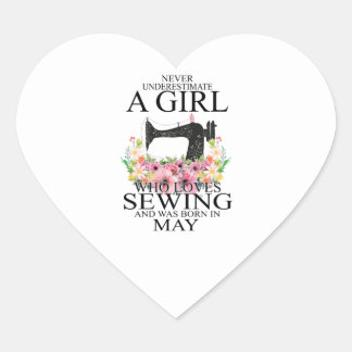 Adesivo Coração costura | Quem Adora Sewing E Era Nascer May
