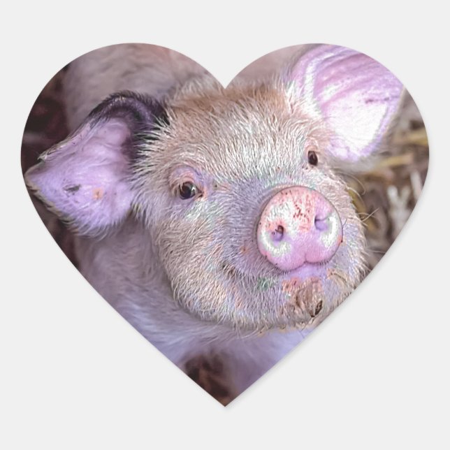 Adesivo Coração Cozmico (Frente)