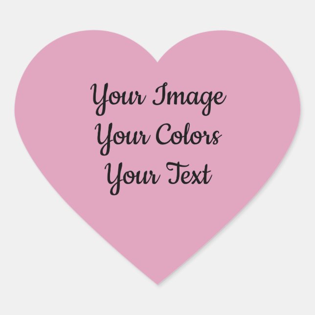 Adesivo Coração Crie o Seu Próprio (Frente)