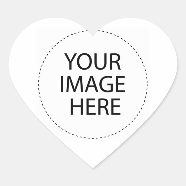 Adesivo Coração Crie Seus Próprios presentes personalizados (Frente)