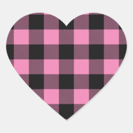 Adesivo Coração Deer Hunting Lodge Chá de fraldas Barras Rosa