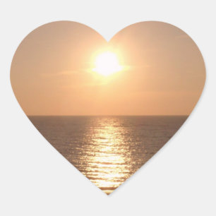 Adesivo Coração Definir Sun