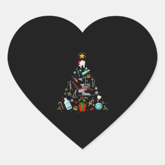 Adesivo Coração Dentist Dental Enfeites de natal Tree Xmas Holida