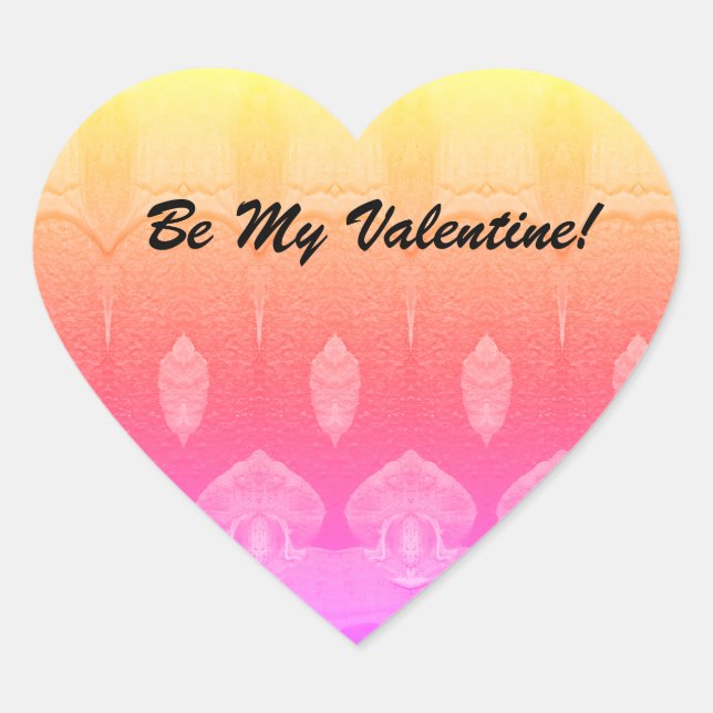 Adesivo Coração Design (Frente)