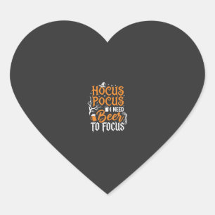 Adesivo Coração Design de cerveja Hocus Pocus de Halloween_1