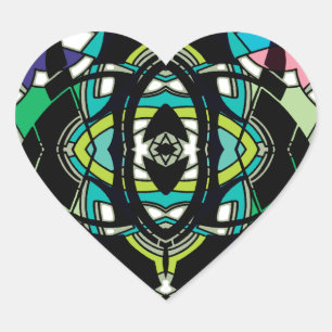 Adesivo Coração Design verificado