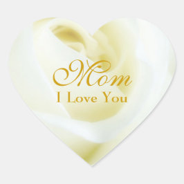 Adesivo Coração Dia de as mães