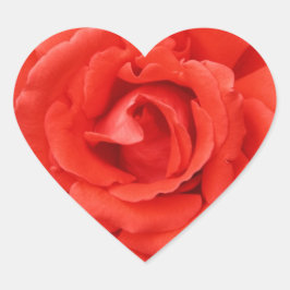Adesivo Coração Dia de os namorados rosa vermelha