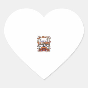 Adesivo Coração Dias Exatos Até o Dia das Bruxas Jack Lantern Morc