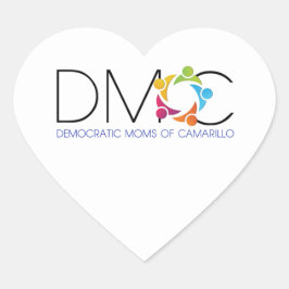 Adesivo Coração DMOC Heart Sticker