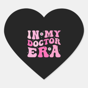 Adesivo Coração Doutor, Na Minha Era Médica