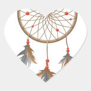 Adesivo Coração Dreamcatcher