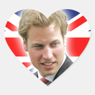 Adesivo Coração Duque HRH de Cambridge - Incrível!