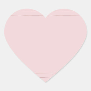 Adesivo Coração Elegante Modelo Branco Dourado Rosa Moderno Tendên