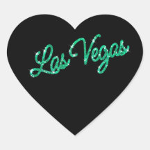 Emerald Las Vegas Sparkles Sticker