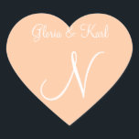 Adesivo Coração Enfie Profundamente Seu Próprio Convite Para Carta<br><div class="desc">Os Casais de Envelope de Casamento do Designer - perguntam muitas vezes: qual é o preço de um selo de envelope de monograma? Estes monogramas de tamanho e espantoso Monogramas de Casamento Convidam Selos são justos para monogramas de casamento, além de outras papelaria de convite para casamento. - Quando devem...</div>