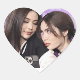 Adesivo Coração Englot, Engfa & Charlotte Thai GL Shipped Couple