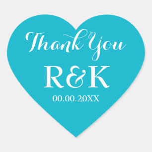 Adesivo Coração Envelope de casamento em forma de coração sela ade